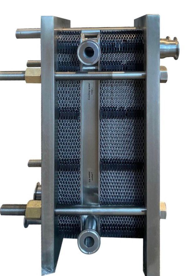 Heat exchanger, plate heat exchanger, brewery equipment, heat exchanger[304ss], brewing process, wort cooling